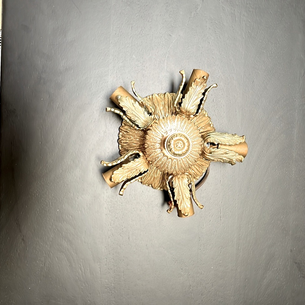 Brass Flush-mount light